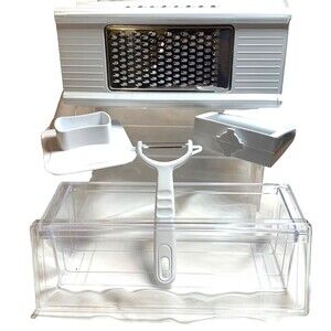 5-In-1 Mandoline Slicer Kitchen Cheese Veggie Grater Multi Purpose Slicer New
